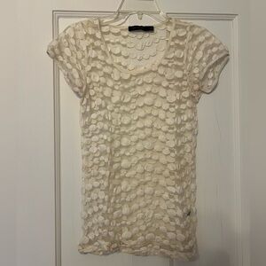 BRAND NEW White Sheer The Limited Top